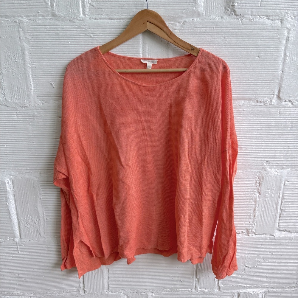 Eileen Fisher Linen knit Top